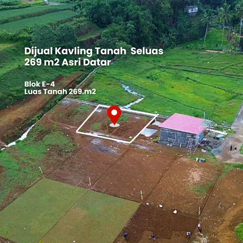 Tanah Puncak Luas 269m² Megamendung Puncak Bogor