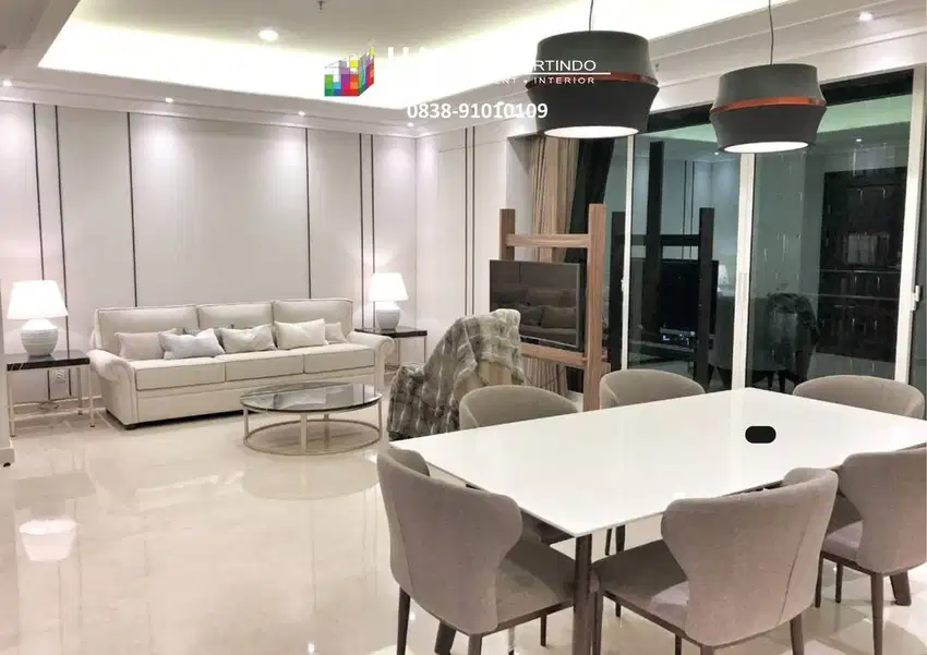 FOR RENT Apartment Pondok Indah Residence 3BR - Corner, Lux Design