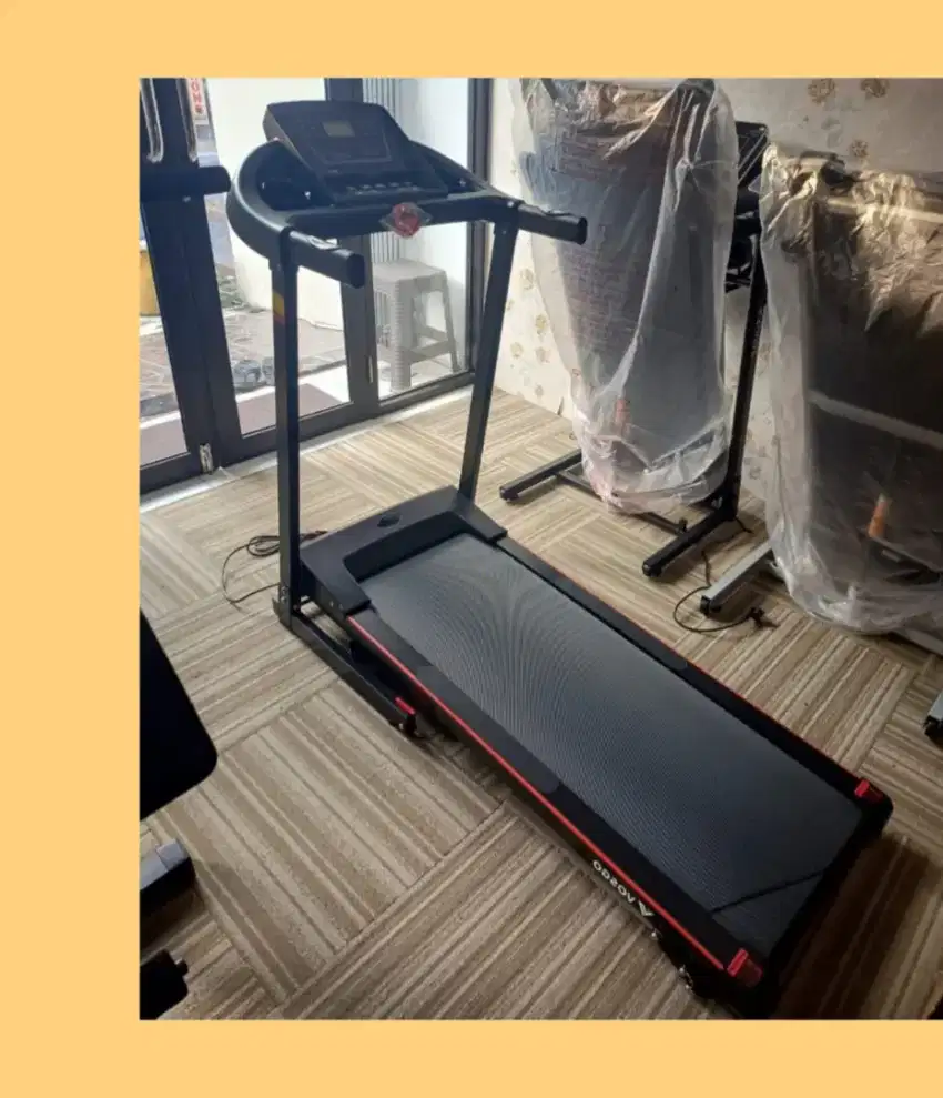 Treadmill elektrik New Pino Mecca alat kebugaran VGM-219