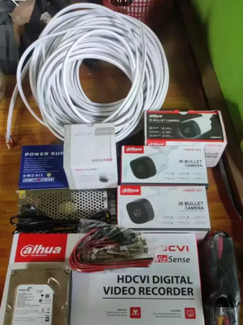 paket cctv komplit pasang