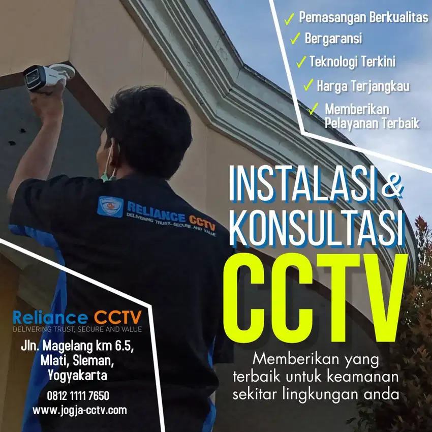 Pasang CCTV Yogyakarta