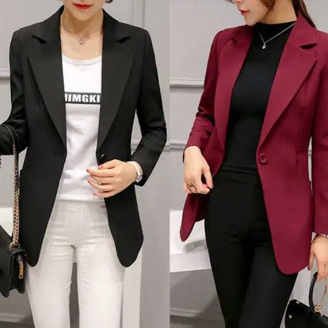 Blazer jas Wanita Modern