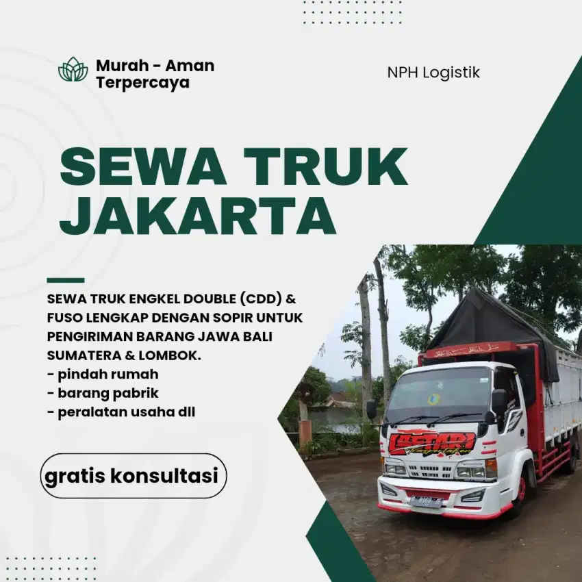 Jasa angkut sewa truk pindah rumah Jakarta