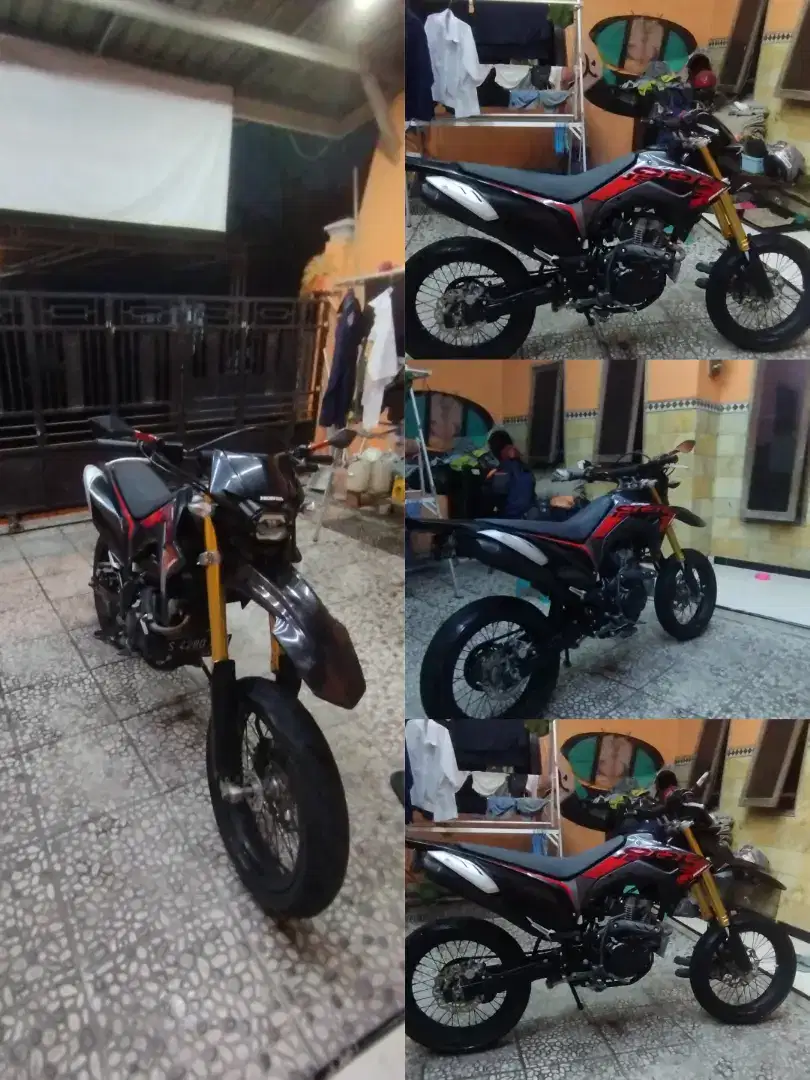 Dijual Honda CRF Tahun 2022, modif supermoto.