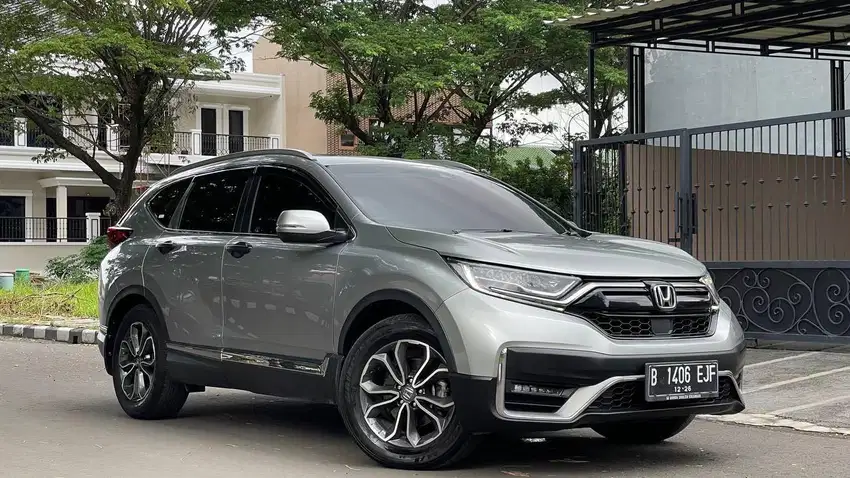 HONDA CR-V 1.5 TURBO PRESTIGE AT 2021 ABU-ABU KM 49rb