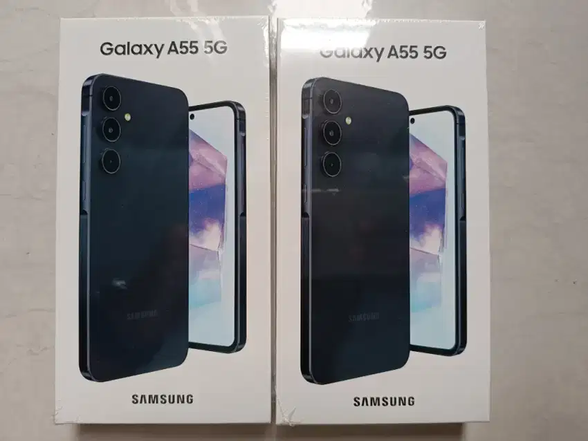 Samsung Galaxy A55 5G 8/256 Navy New Segel Garansi Resmi Free Adaptor