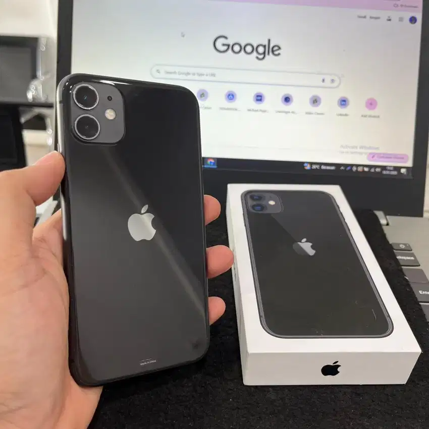 IPHONE 11 64GB IBOX MULUS LIKE NEW FULLAET