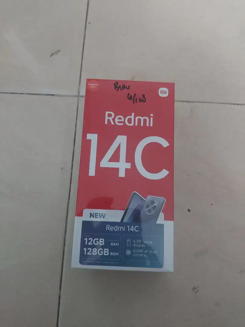 Redmi14c ram6+6 imternal128