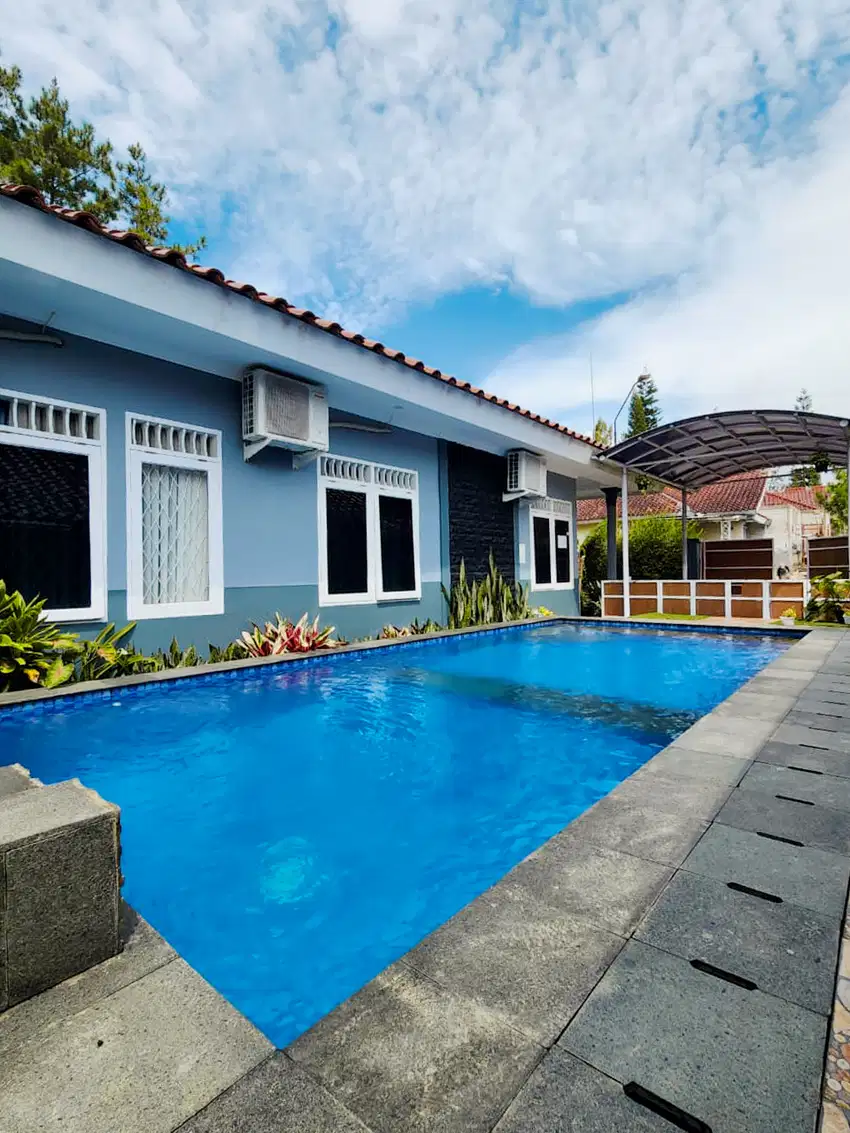 Villa Luas Bagus di Kota Bunga Full Furnished