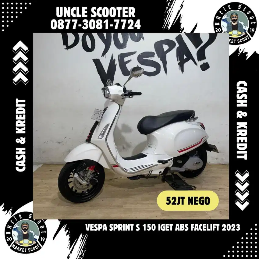 Vespa Sprint S iGET ABS FACELIFT 150ie Tahun 2023