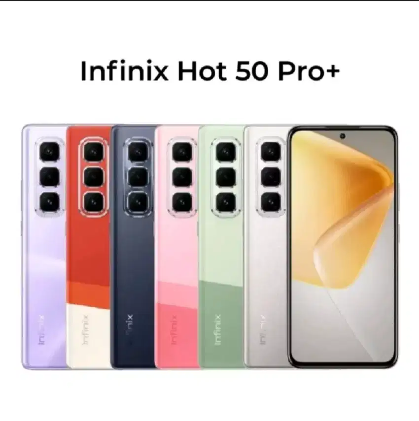 Infinix hot 50 pro plus 8/256 } Garansi resmi Infinix