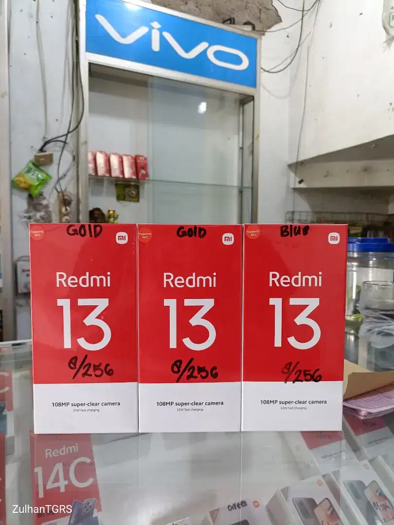 Redmi 13 (8/256) Barang Baru Resmi Xiaomi (Pondok Aren)