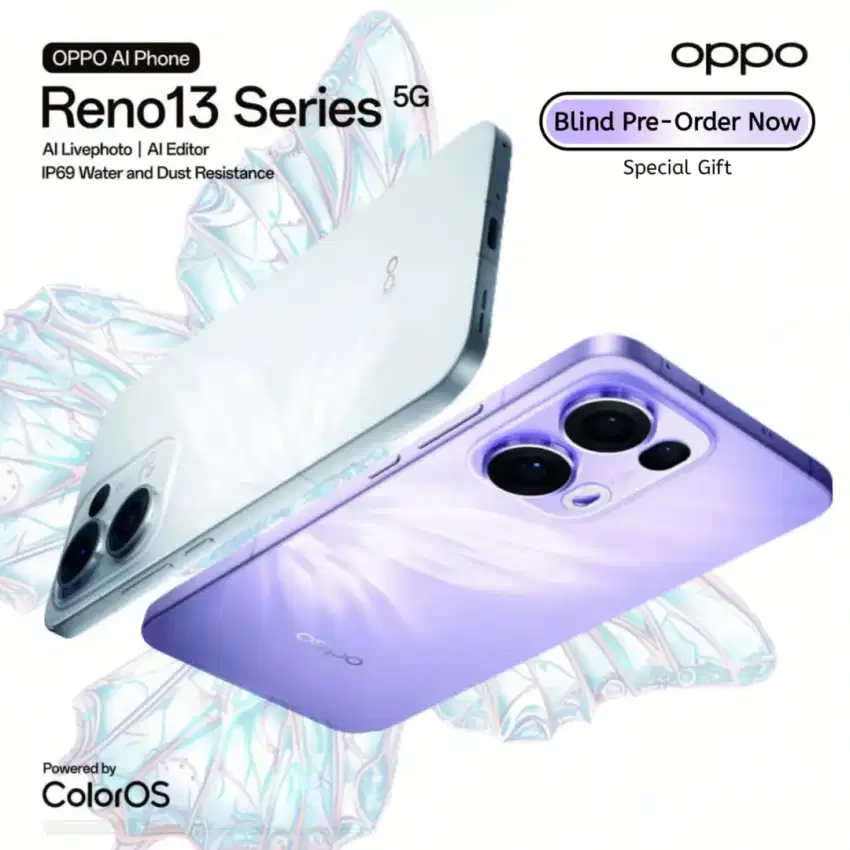 Promo Pre Order Oppo Reno 13 series