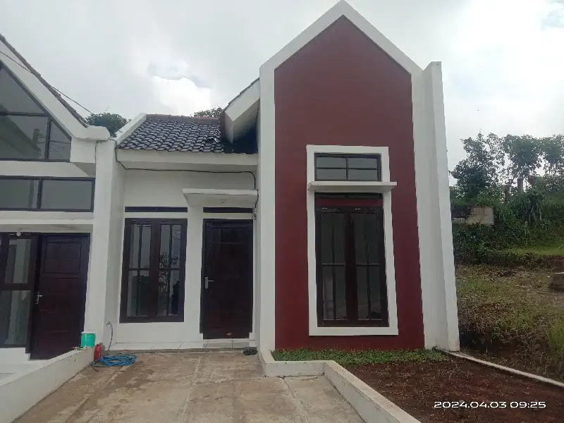 Rumah nuansa villa bisa KPR dekat Wisata Kuda Pakuhaji