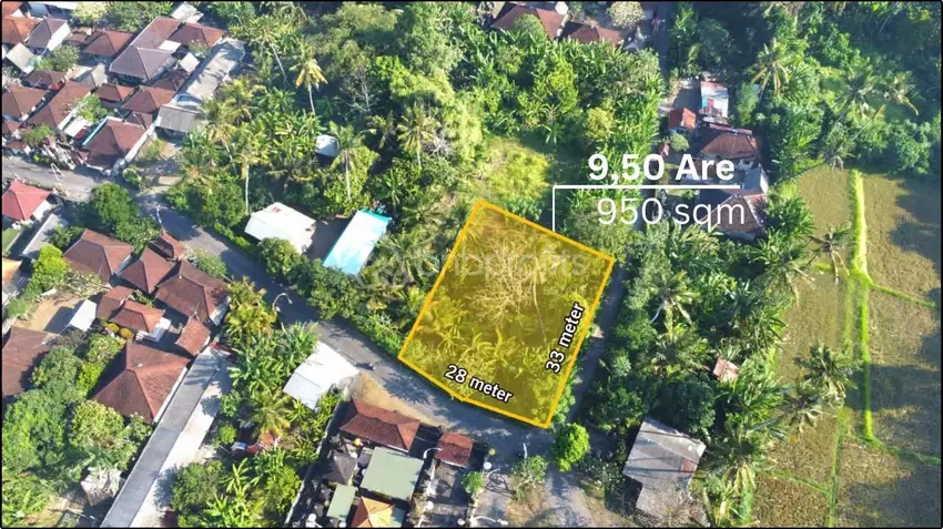 Dijual Lahan SHM seluas 950 m2, Ideal untuk Pembangunan - BSLF192