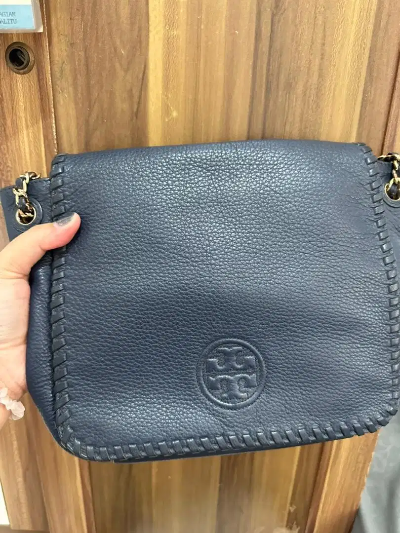 Tas Tory Burch Bombe Navy Original