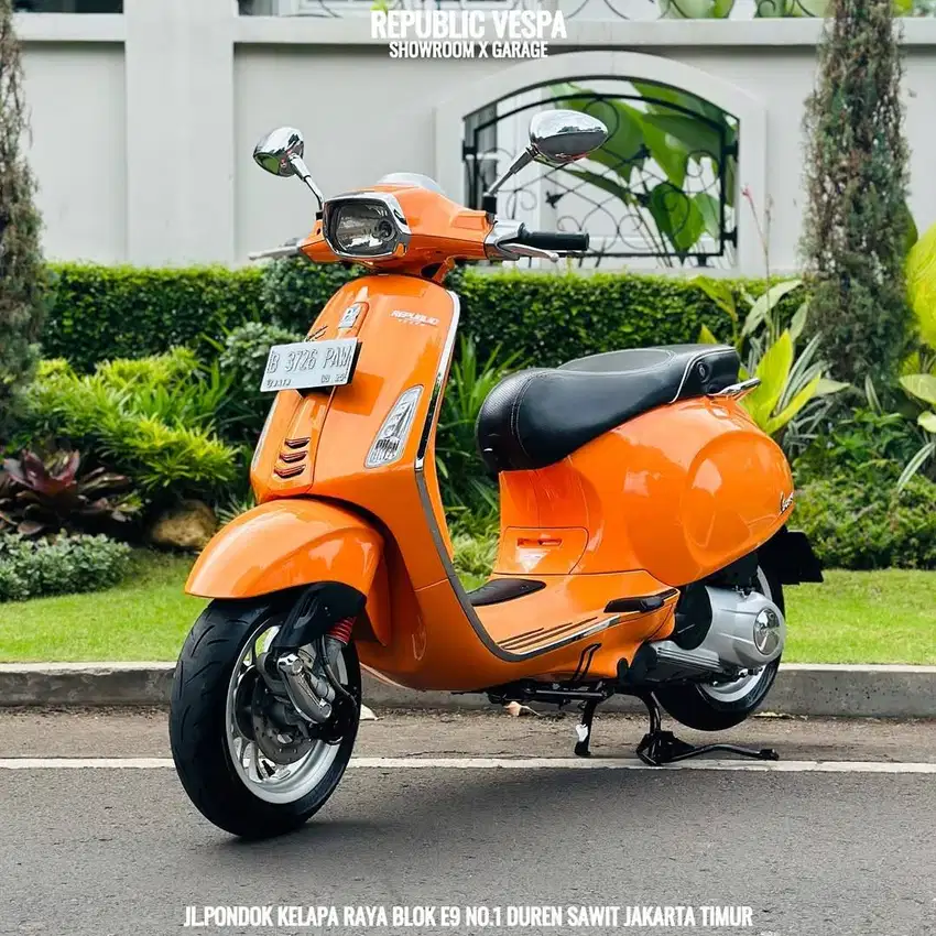 Vespa SPRINT 150 3V Tahun 2015 Warna Orange