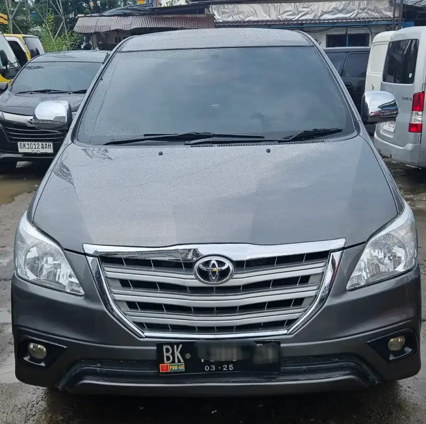 Innova G manual Diesel 2015 abu abu