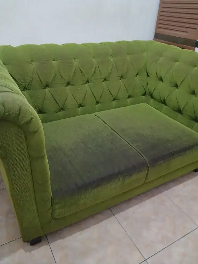 Sofa chesterfield 2 seater sofa cafe kafe bukan sofabed