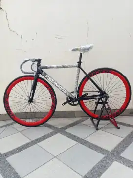 Sepeda fixie castam