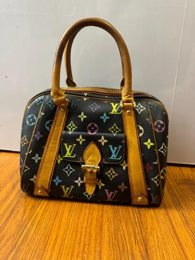 Louis Vuitton Priscilla Bag Monogram Multicolor Takashi Murakami