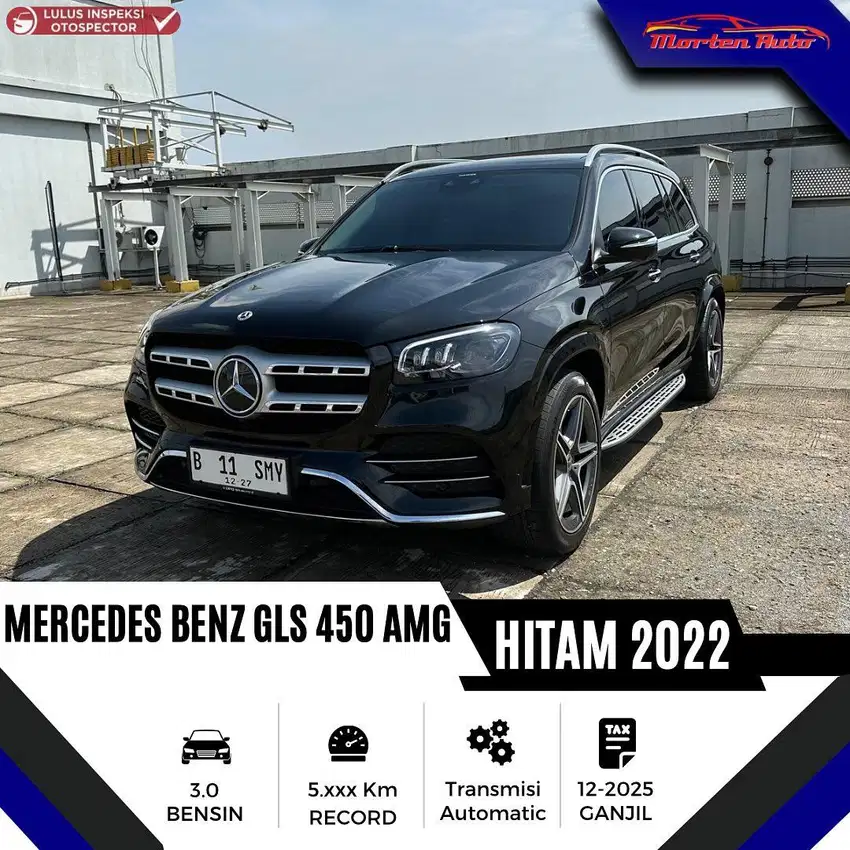 Mercedes Benz GLS 450 3.0 AMG Line Tahun 2022 Km 5Rb Record Bergaransi