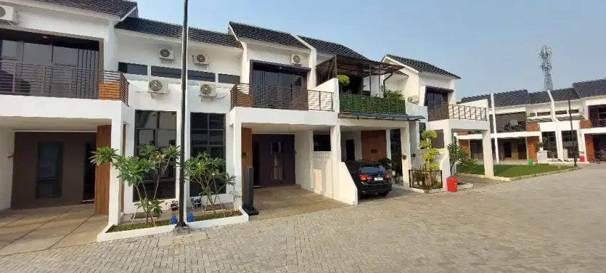 Rumah cluster 2 lantai siap huni 5jt all in. Aryana Karawaci tangerang