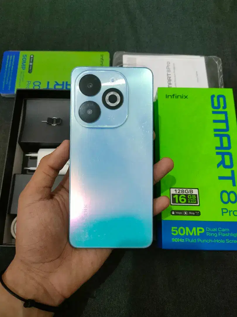 Infinix Smart 8 8/128 Fullset No Minus Mulus