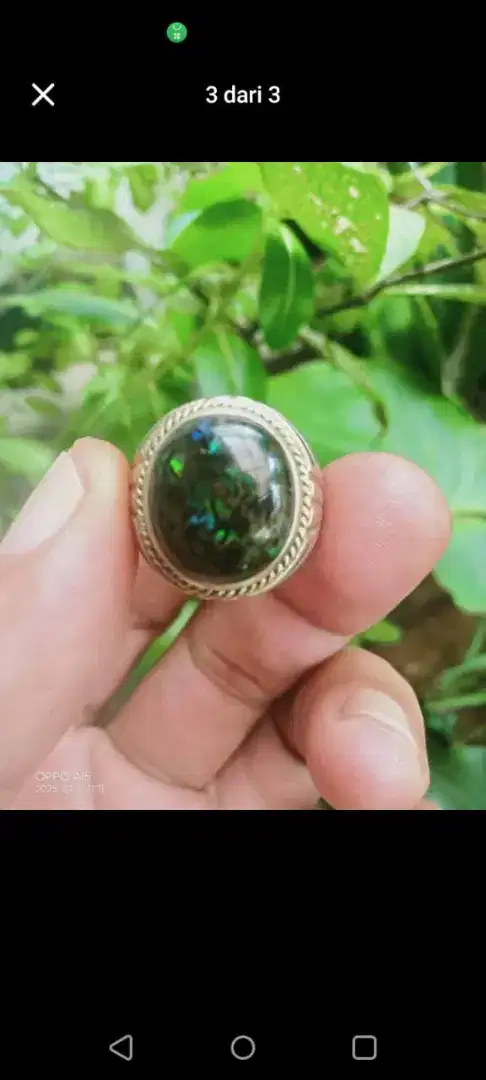 Batu Black Opal banten