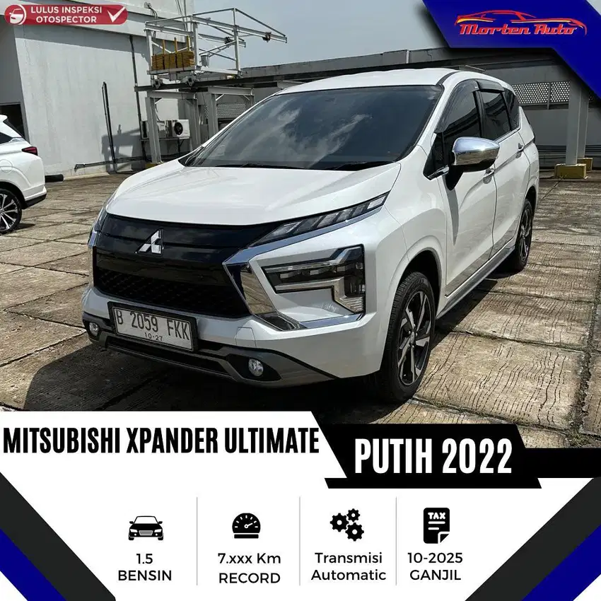 Mitsubishi Xpander Ultimate Tahun 2022 Km Antik 7 Rb Service Record