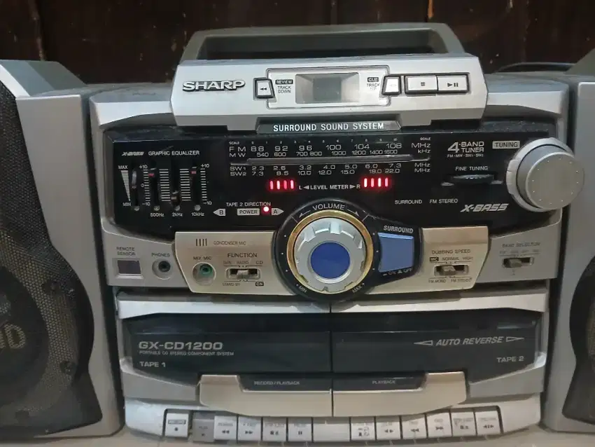 Radio tape stereo SHARP