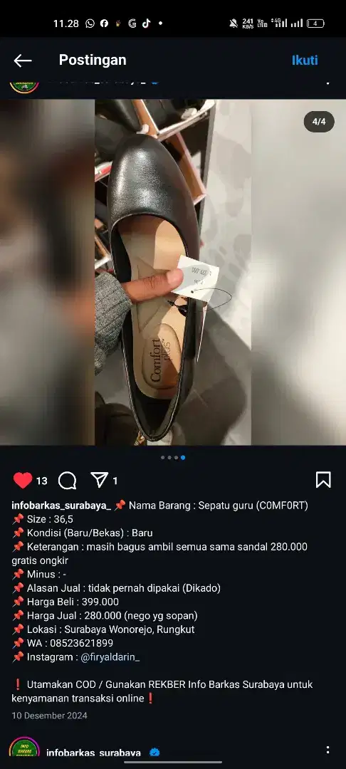 sepatu merk sama sandal