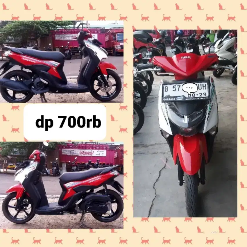 Dp 700rb Yamaha Gear 125 kredit murah