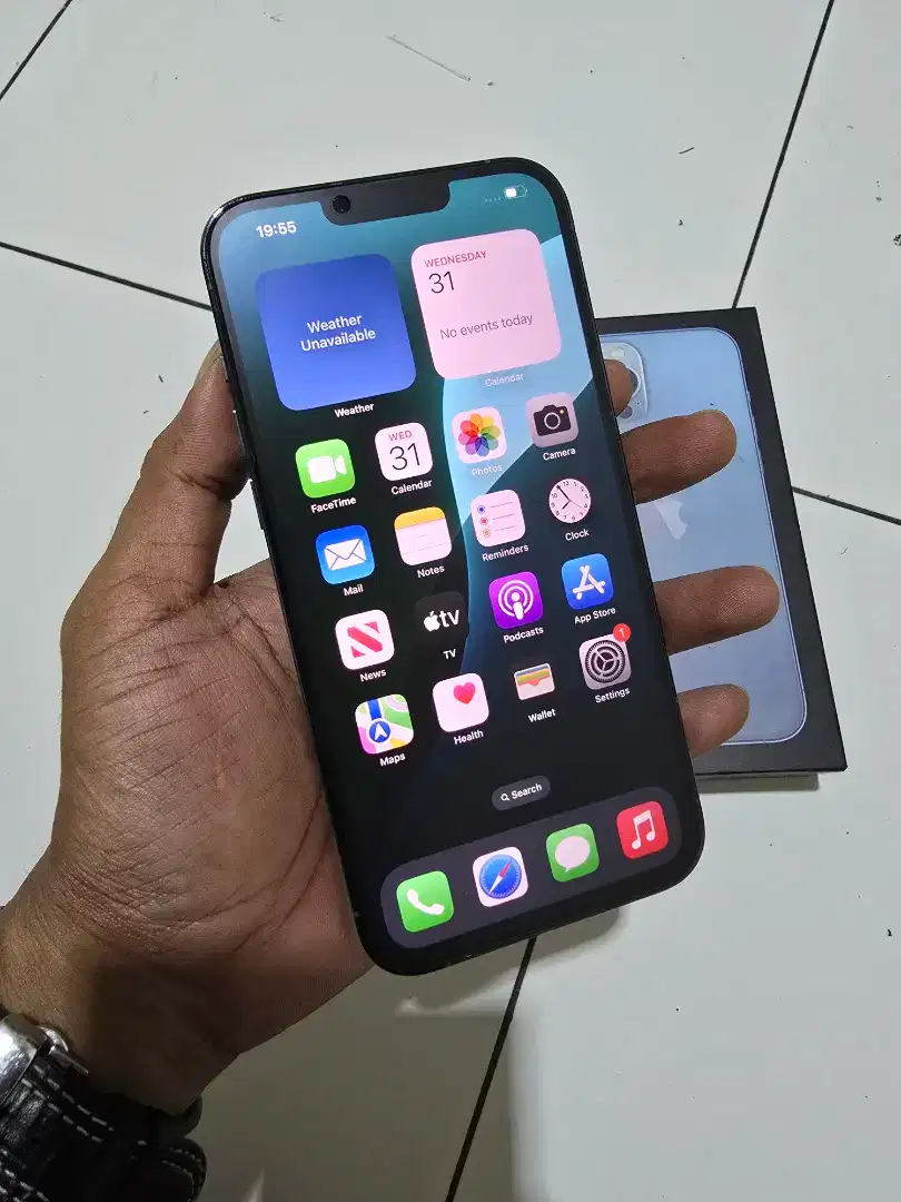 Iphone 13 pro max 256gb ex ibok resmi fullset no minus normal bgt