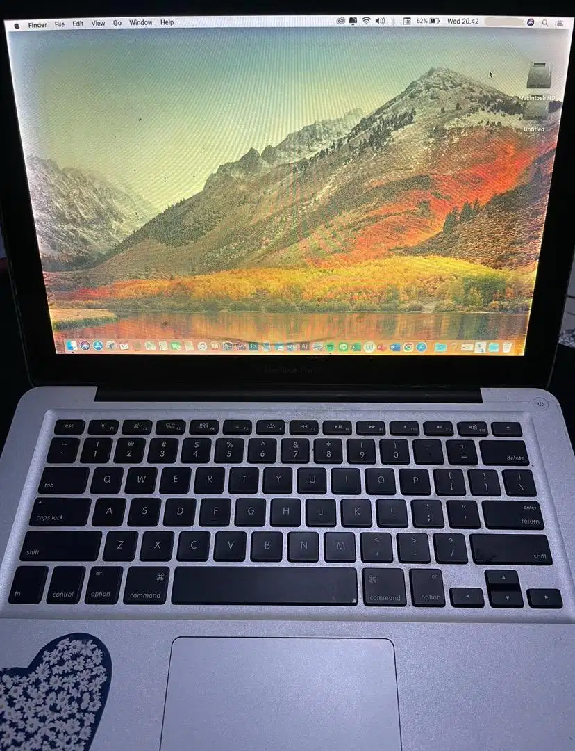 Macbook Pro early 2011 Intel i7 8GB