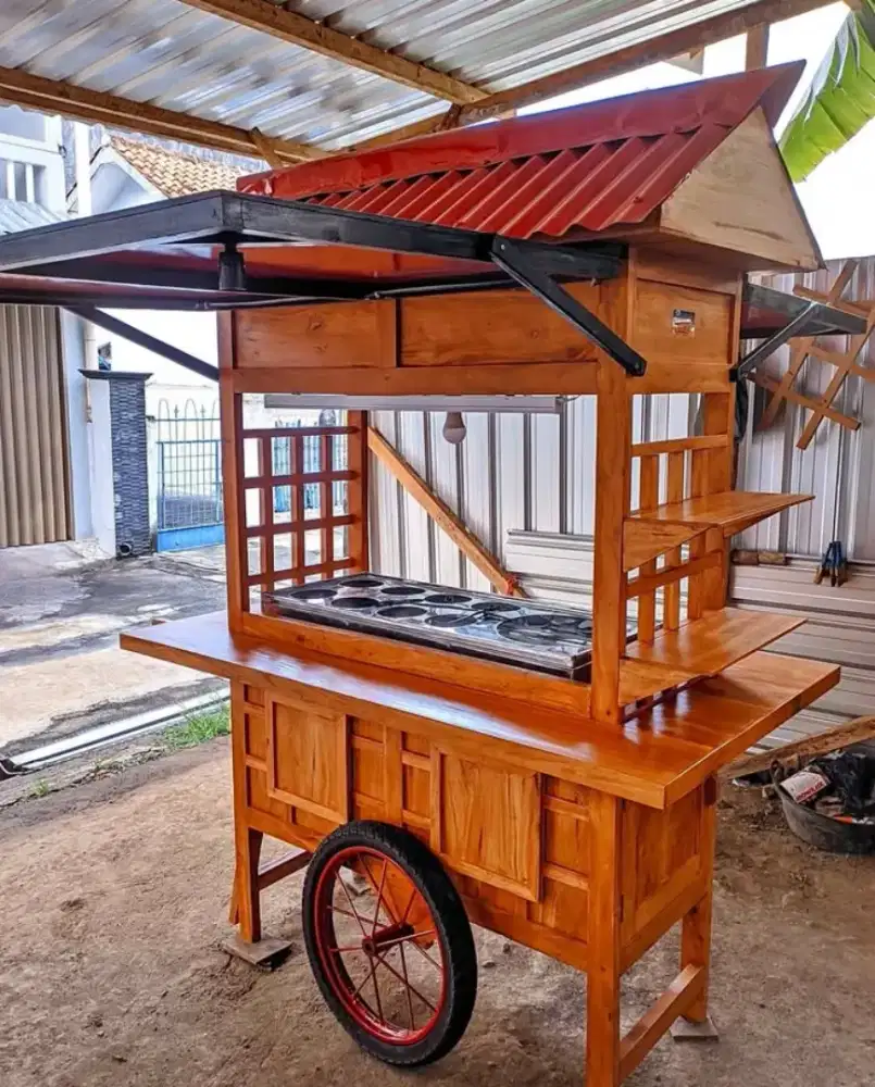 Gerobak dimsum costum trendy