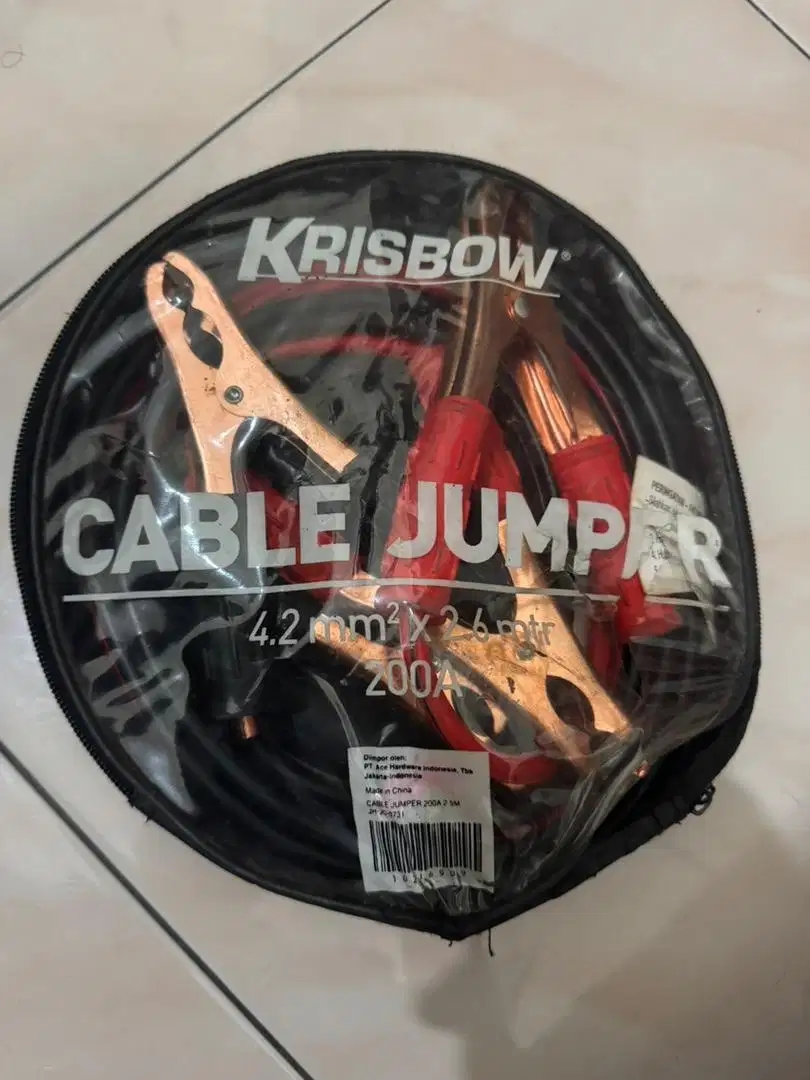 Jumper cable krisbow 2,5 m