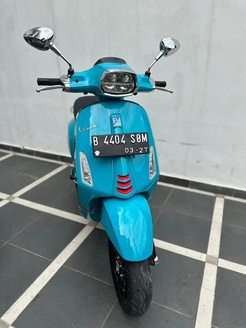 VESPA SPRINT S 2022 BLUE AUDIENCE 2022 FAV COLOUR