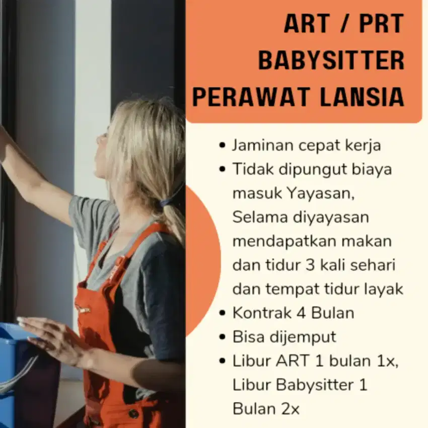 Lowongan Kerja Babysitter kontrak Per 4 Bulan