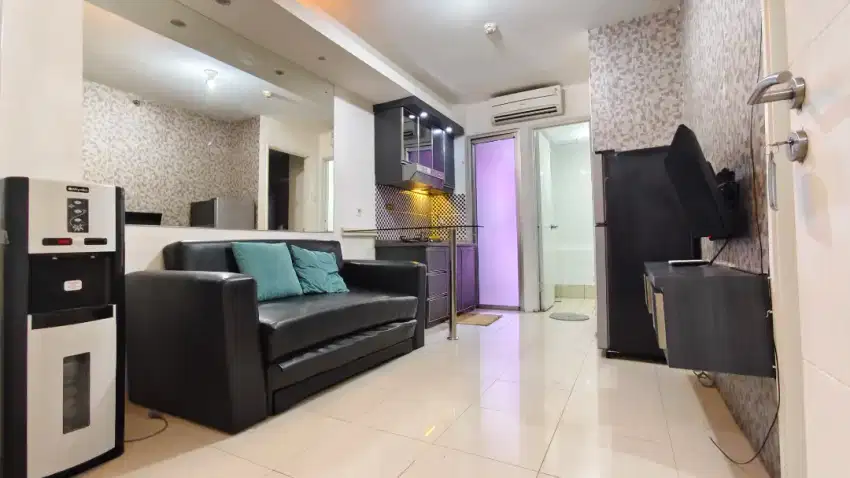 Sewa Apartemen Bassura City Jakarta Timur, 2BR cakep atas mall