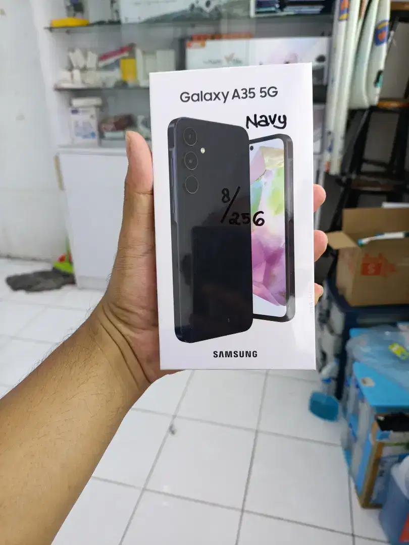 Samsung A35 5g 8/256 ready stok warna hitam