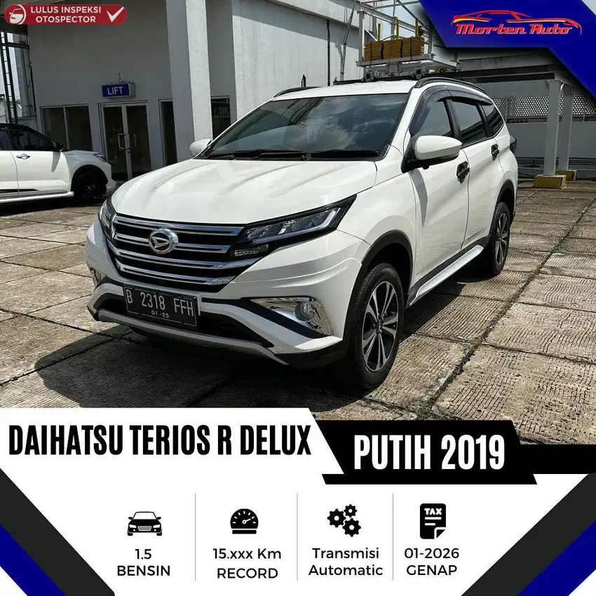 Daihatsu Terios R Delux 1.5 AT Tahun 2019 Km 15Rb Bergaransi Mesin