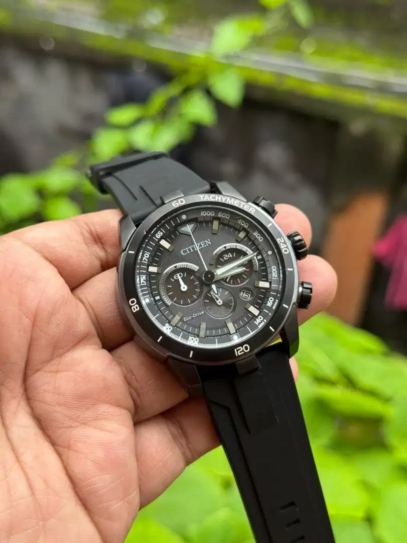 Jam tangan citizen eco drive chronograph original