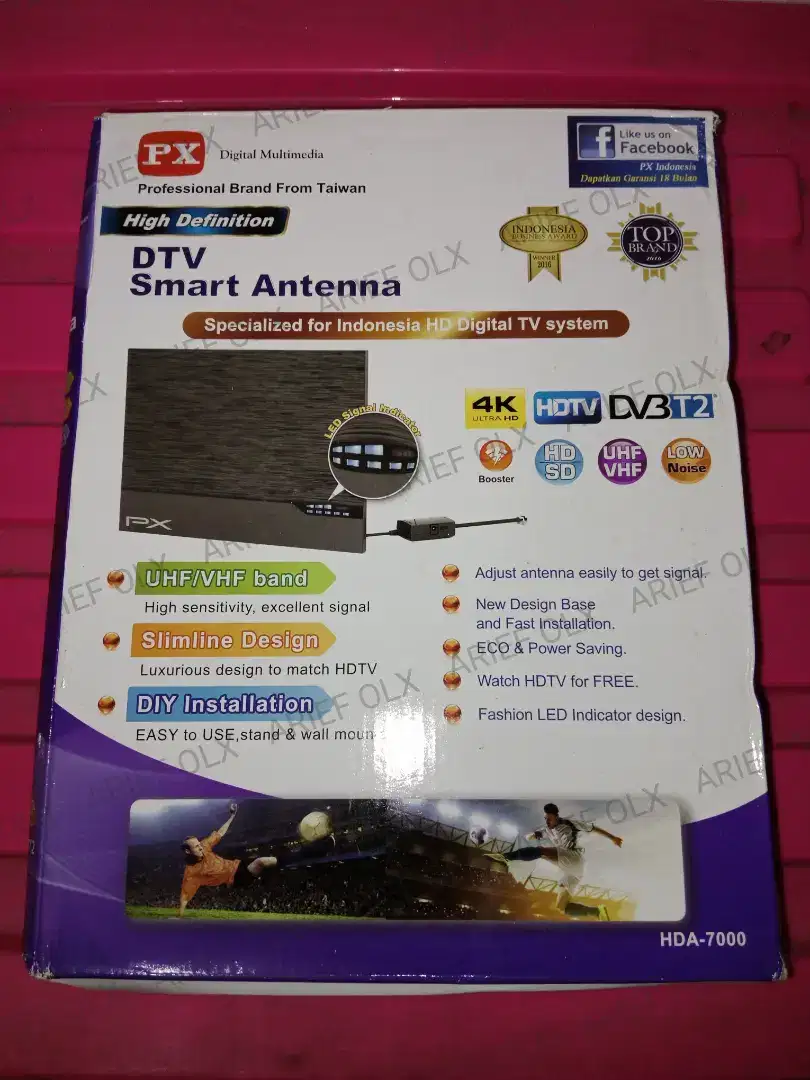 LED Antena TV Smart Digital Analog PX HD 7000 Booster Indoor