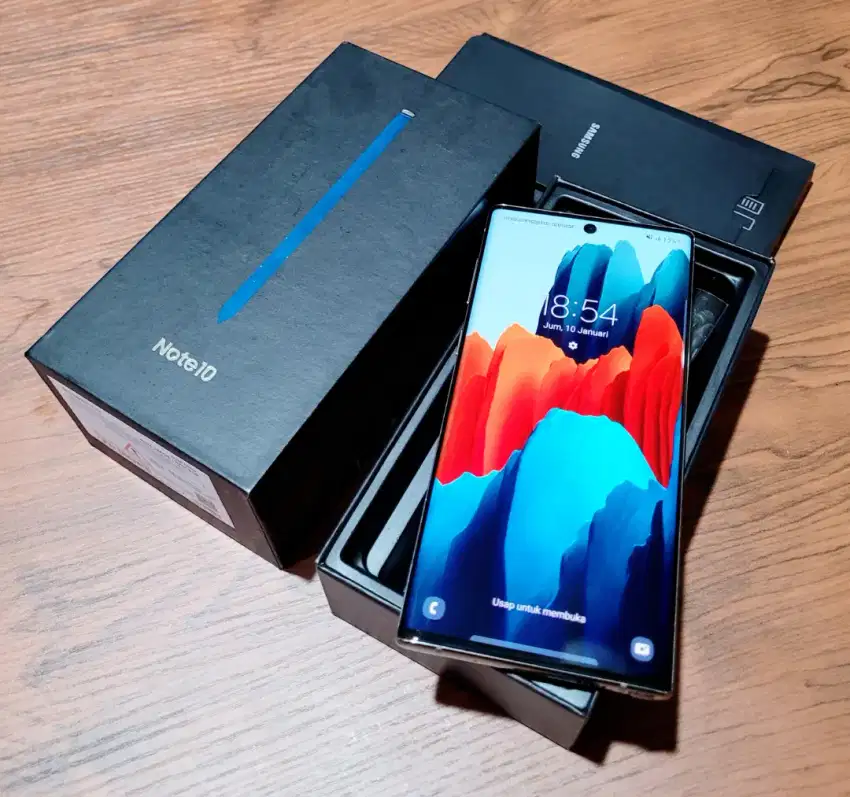 Samsung Note 10 Metalik Aurora Sein resmi