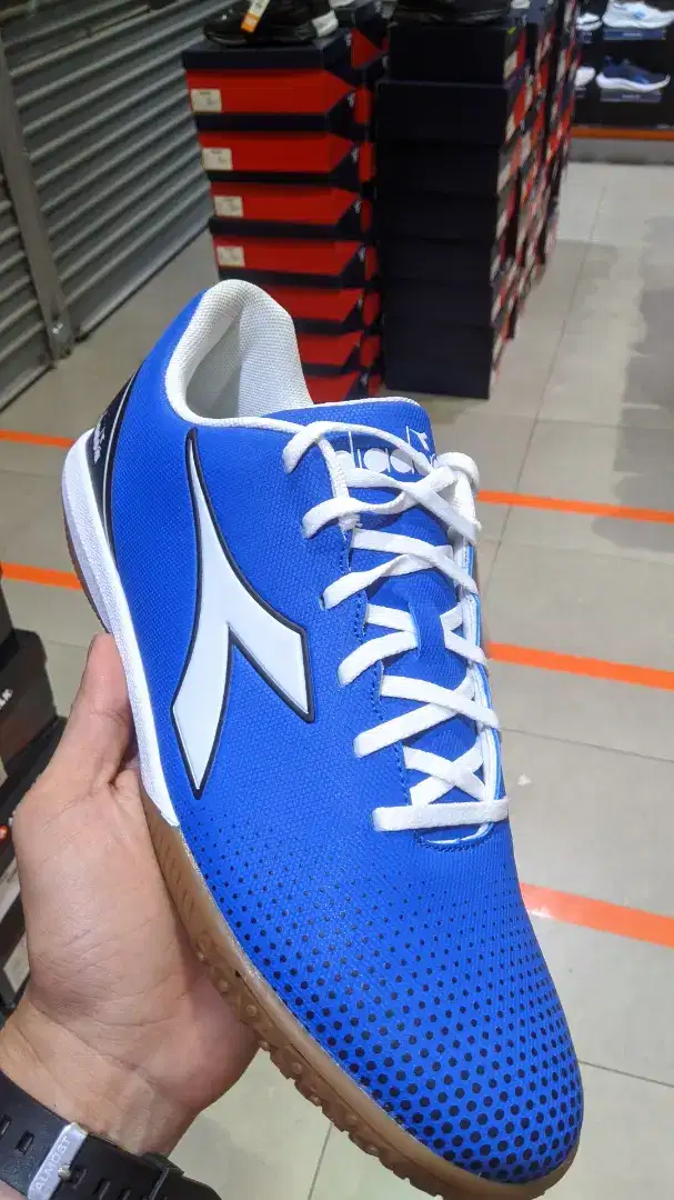 Diadora Dia Pichichi 7 (A/M) Blue Sepatu Futsal