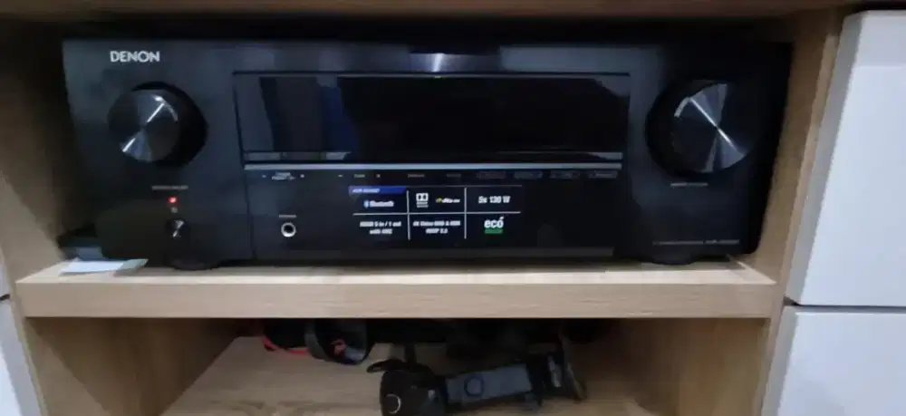 For Sale Home theater Denon AvrX250BT + 5.1 Home theater speaker