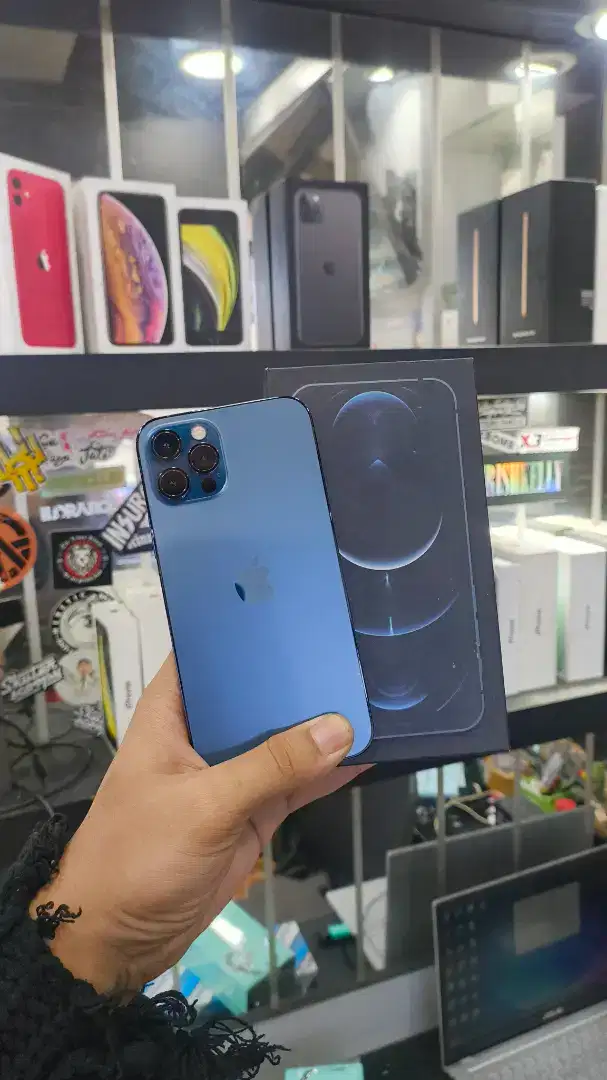 iPhone 12 PRO 256GB iBox resmi mulus Bergaransi