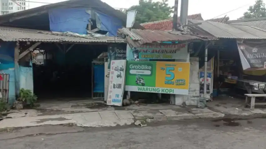 Dijual lahan parkir di stasiun bekasi bulan2, marga mulya, bekasi kota