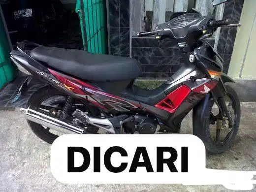 Di Cari Supra X 125 Double Disk DD Tahun 2008 Ke Atas Karbu.